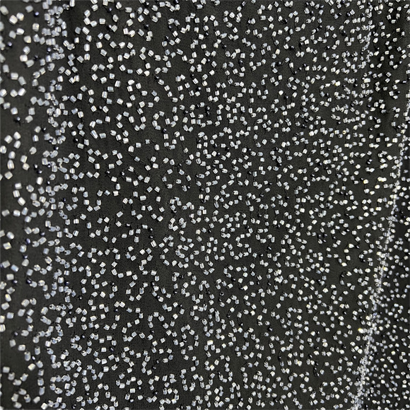 JK Ara Women's Slit Midi Skirt Formal Beaded Adjustable Waist  Black 16 NWT $98 - Picture 3 of 11